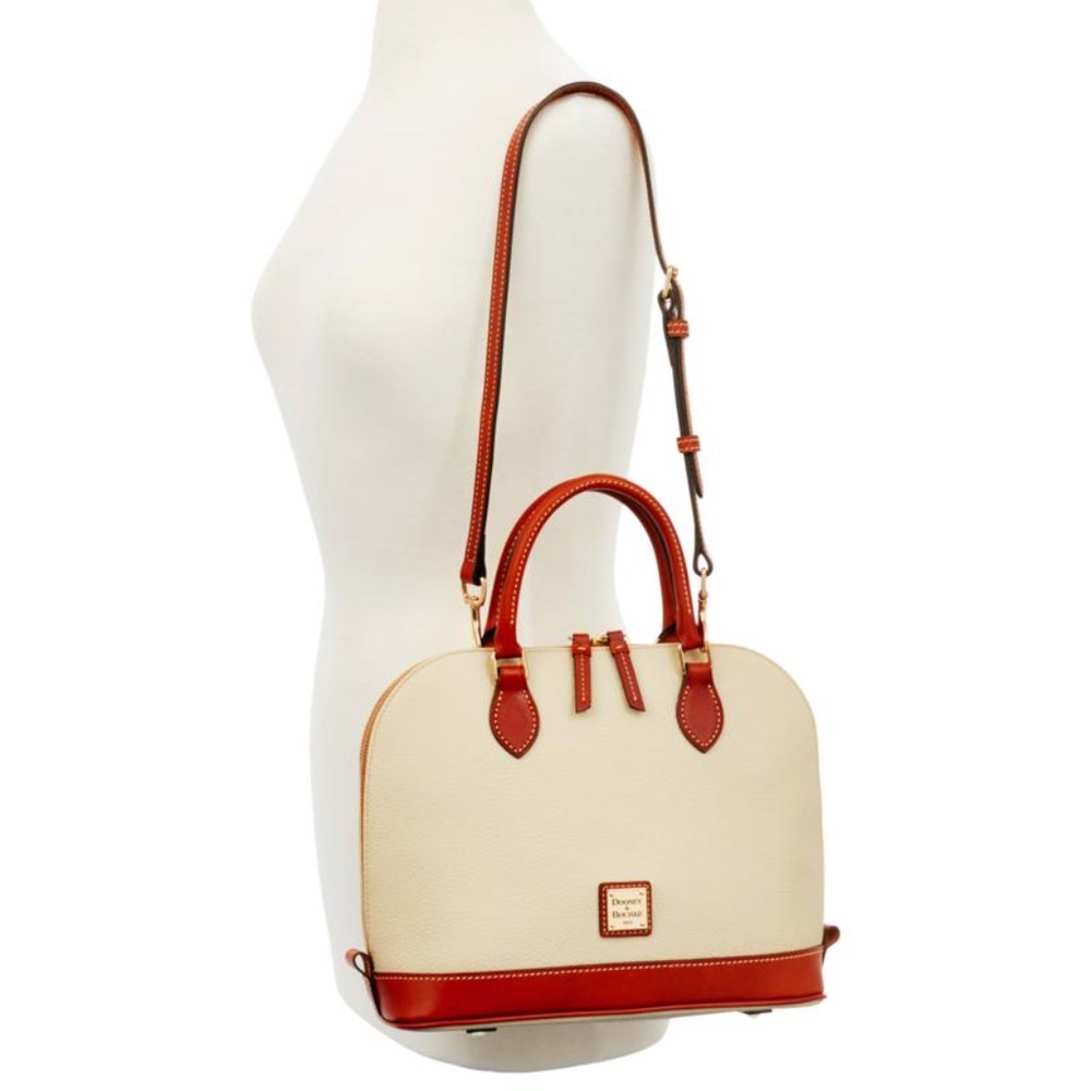 Dooney & Bourke Zip Zip Satchel - Sand - Picture 3 of 4